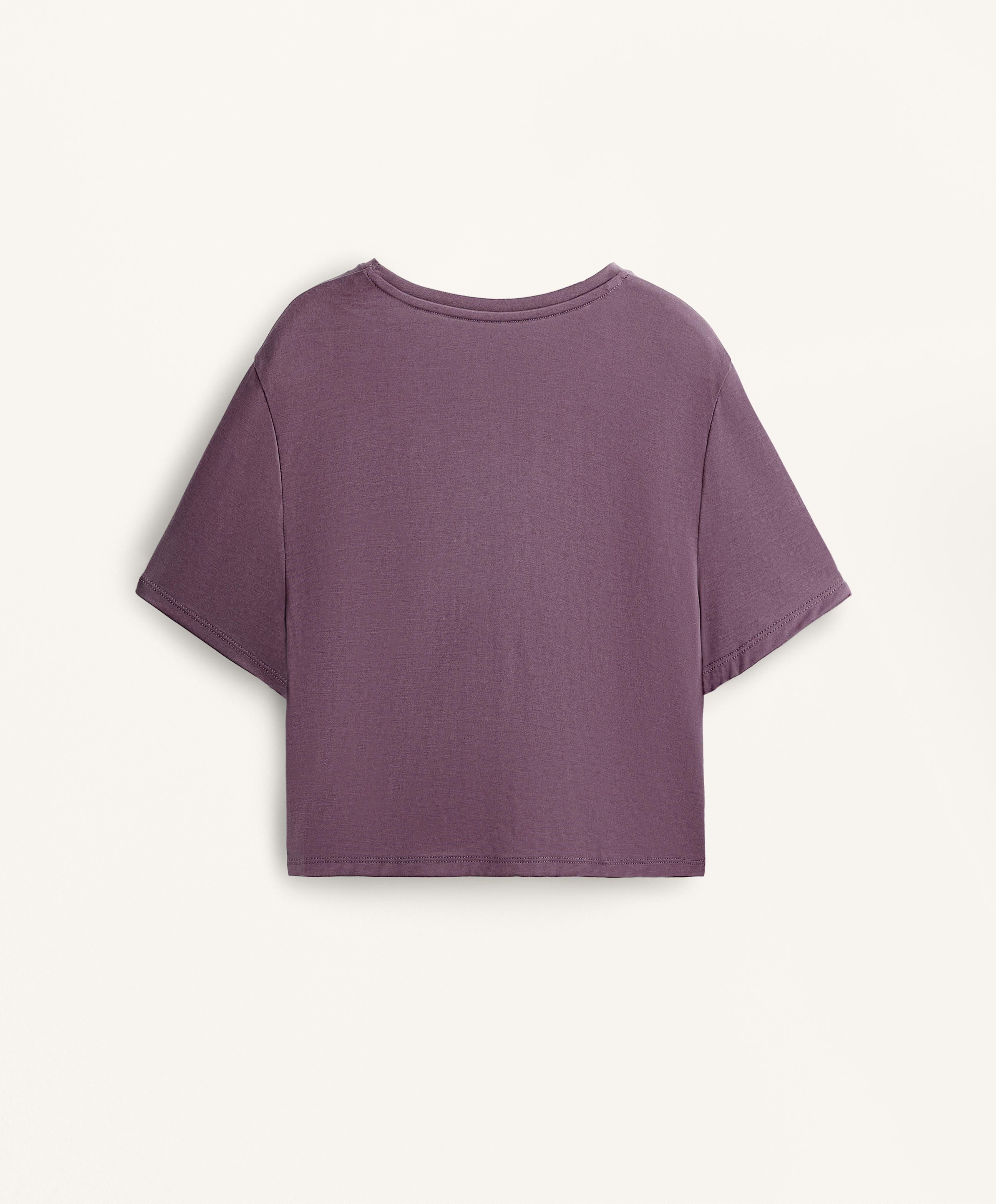 KNOT SHORT SLEEVE MODAL BLEND T SHIRT
