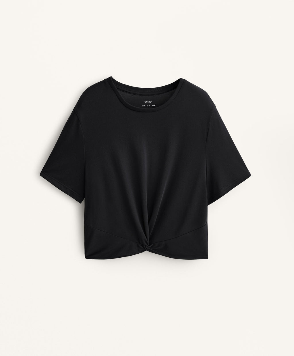 KNOT SHORT SLEEVE MODAL BLEND T SHIRT