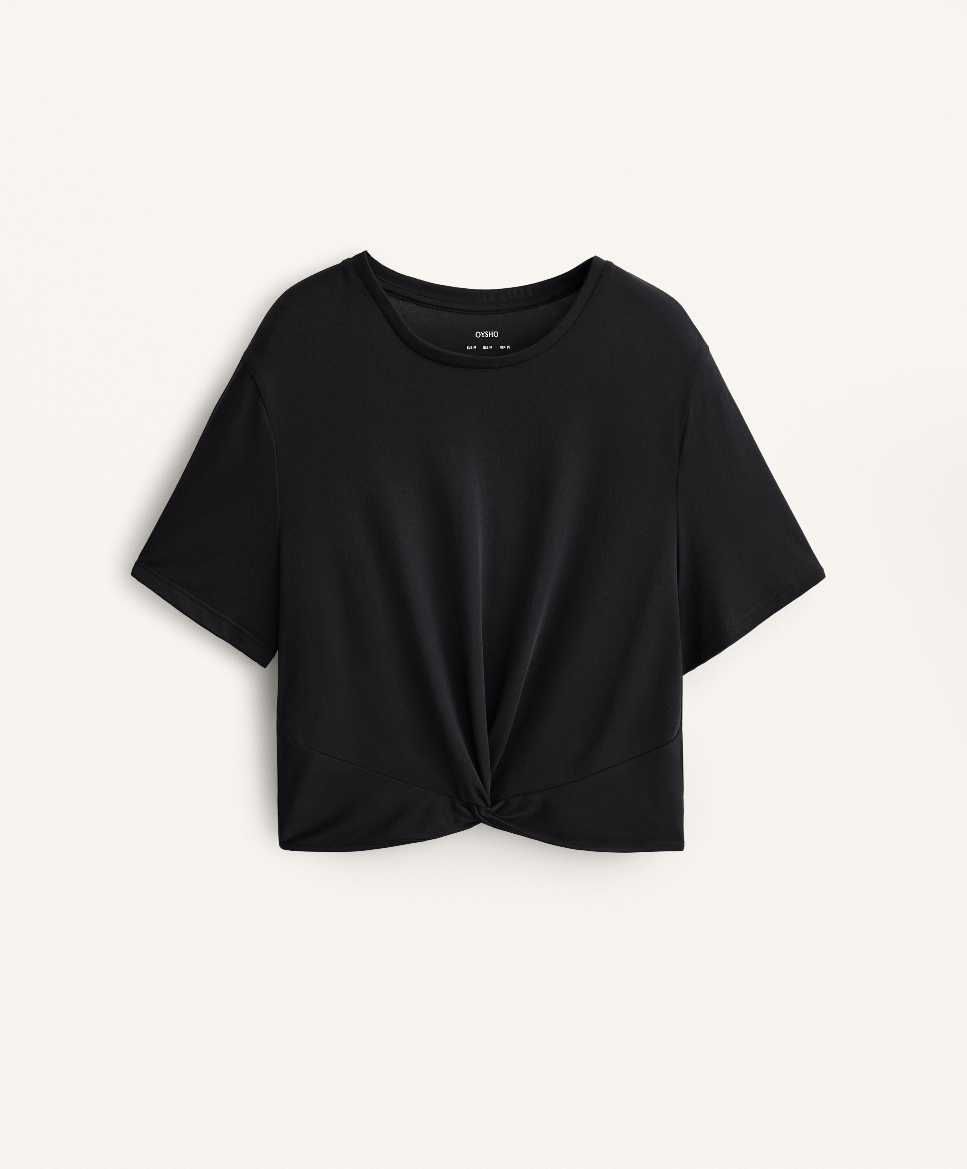 KNOT SHORT SLEEVE MODAL BLEND T SHIRT