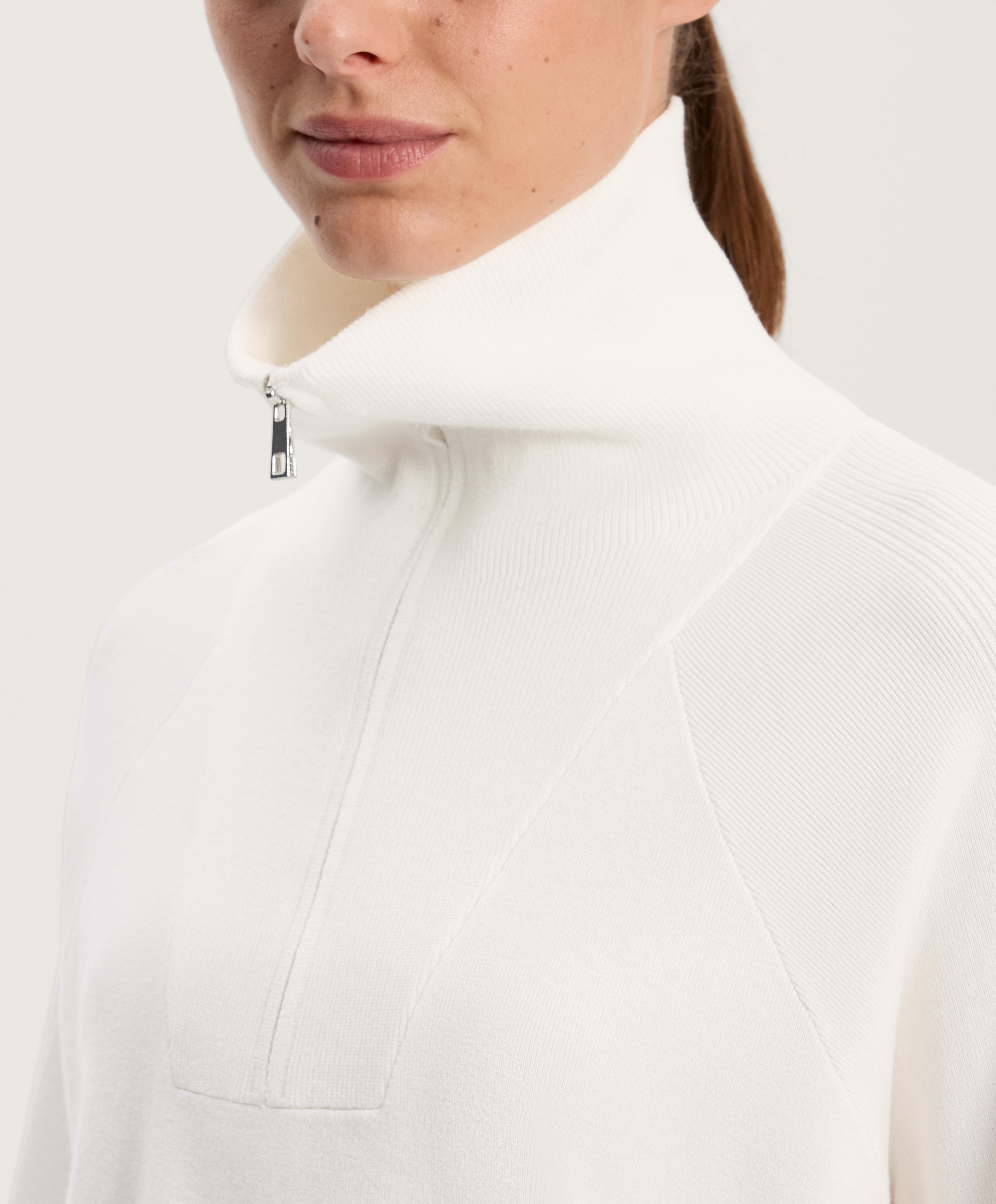 KNIT HALF ZIP JUMPER
