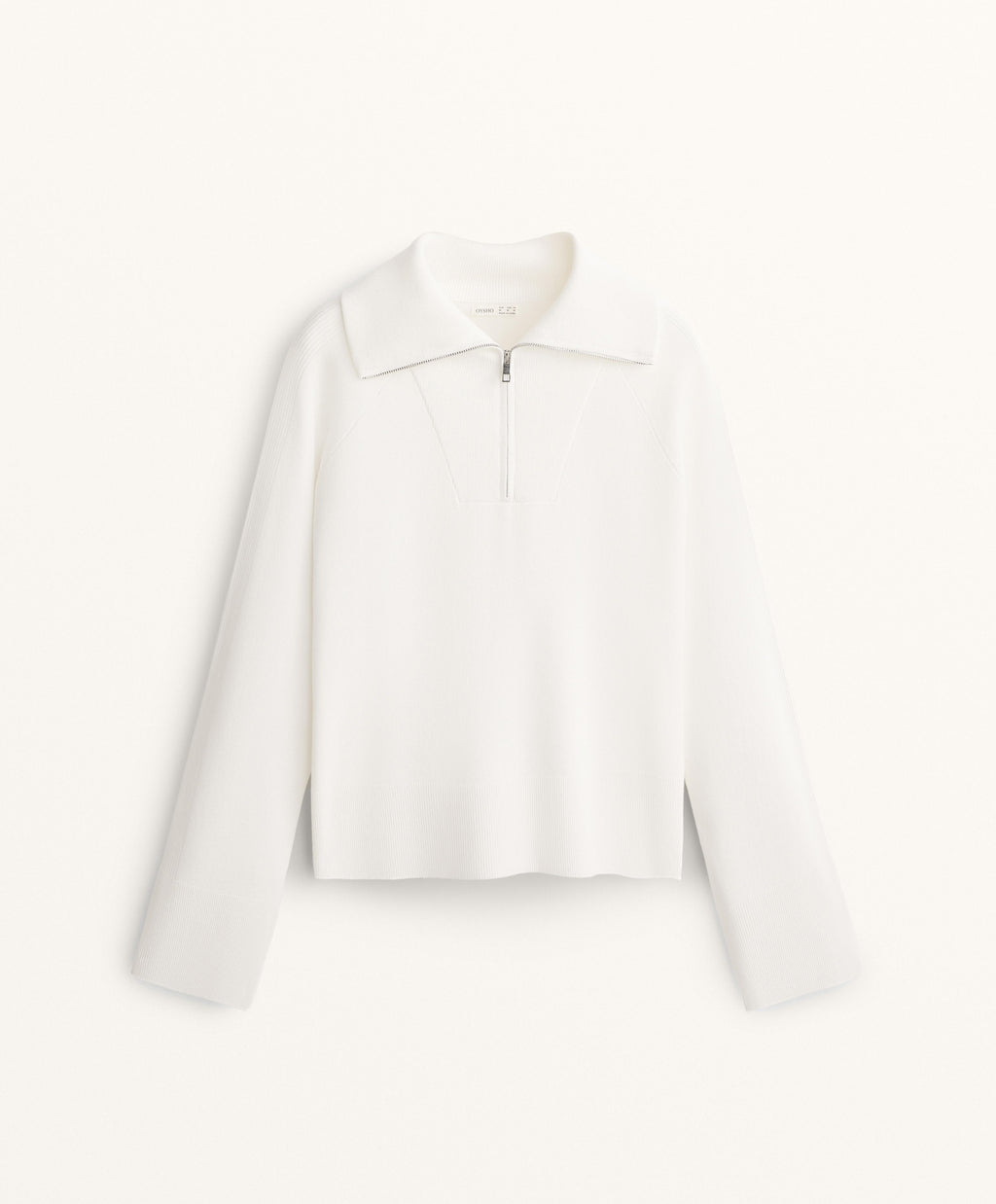 KNIT HALF ZIP JUMPER