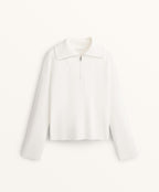 KNIT HALF ZIP JUMPER