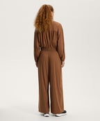 WIDE LEG TAILORED TROUSERS WITH LIGHT, COOL TOUCH FABRIC