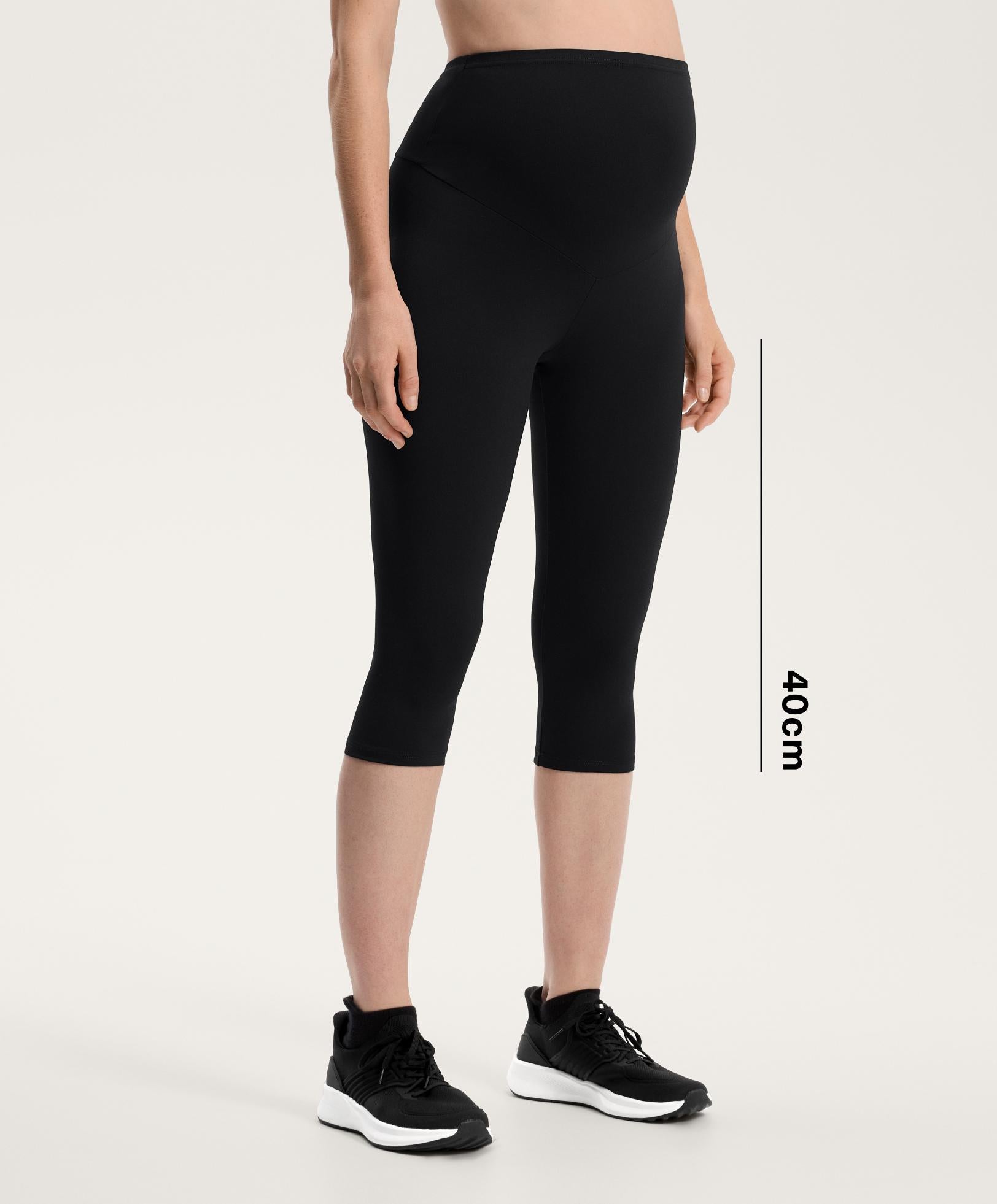COMFORTLUX 40CM MATERNITY CAPRI LEGGINGS