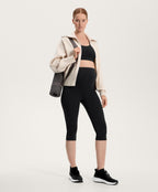 COMFORTLUX 40CM MATERNITY CAPRI LEGGINGS