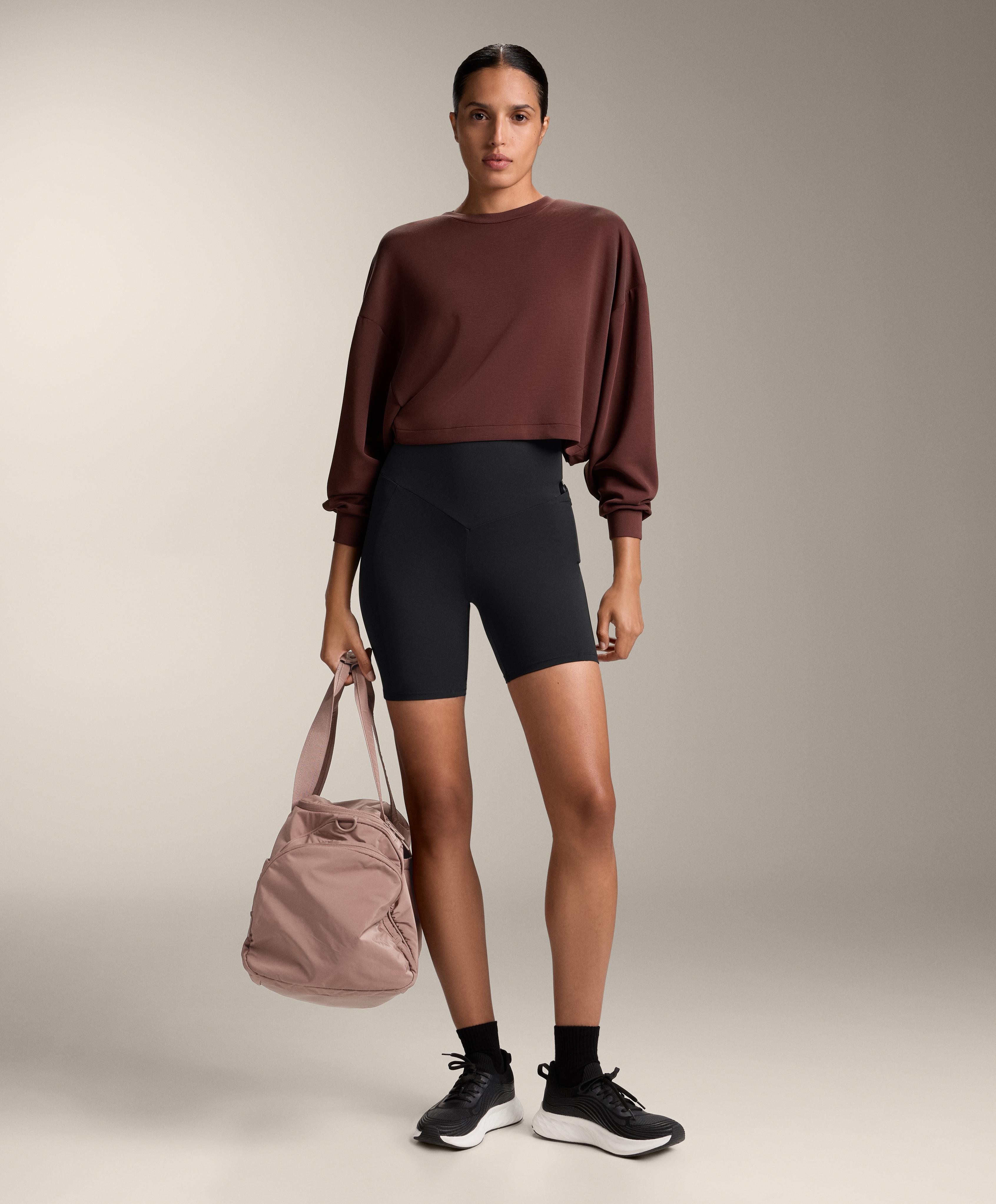HIGH RISE COMPRESSIVE POCKET 20CM CYCLING LEGGINGS