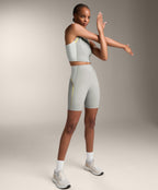 HIGH RISE COMPRESSIVE CORE CONTROL COLOUR BLOCK 20CM CYCLE LEGGINGS