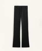 HIGH RISE COMFORTLUX BELTED FLARE TROUSERS
