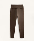 LIGHT TOUCH DRAPED V CUT ANKLE LENGTH LEGGINGS
