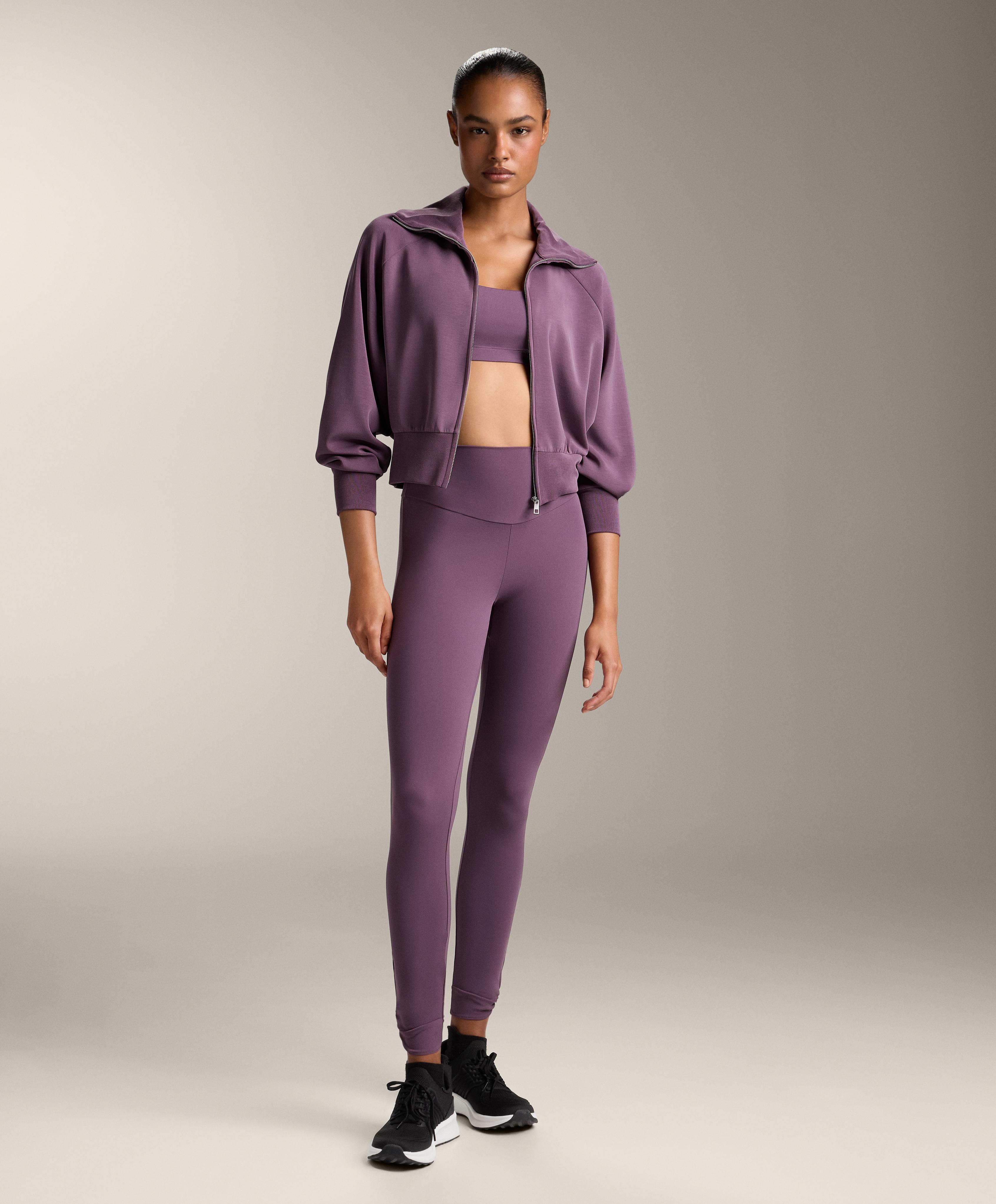 COMFORTLUX HIGH RISE ANKLE LENGTH KNOT LEGGINGS 65 CM