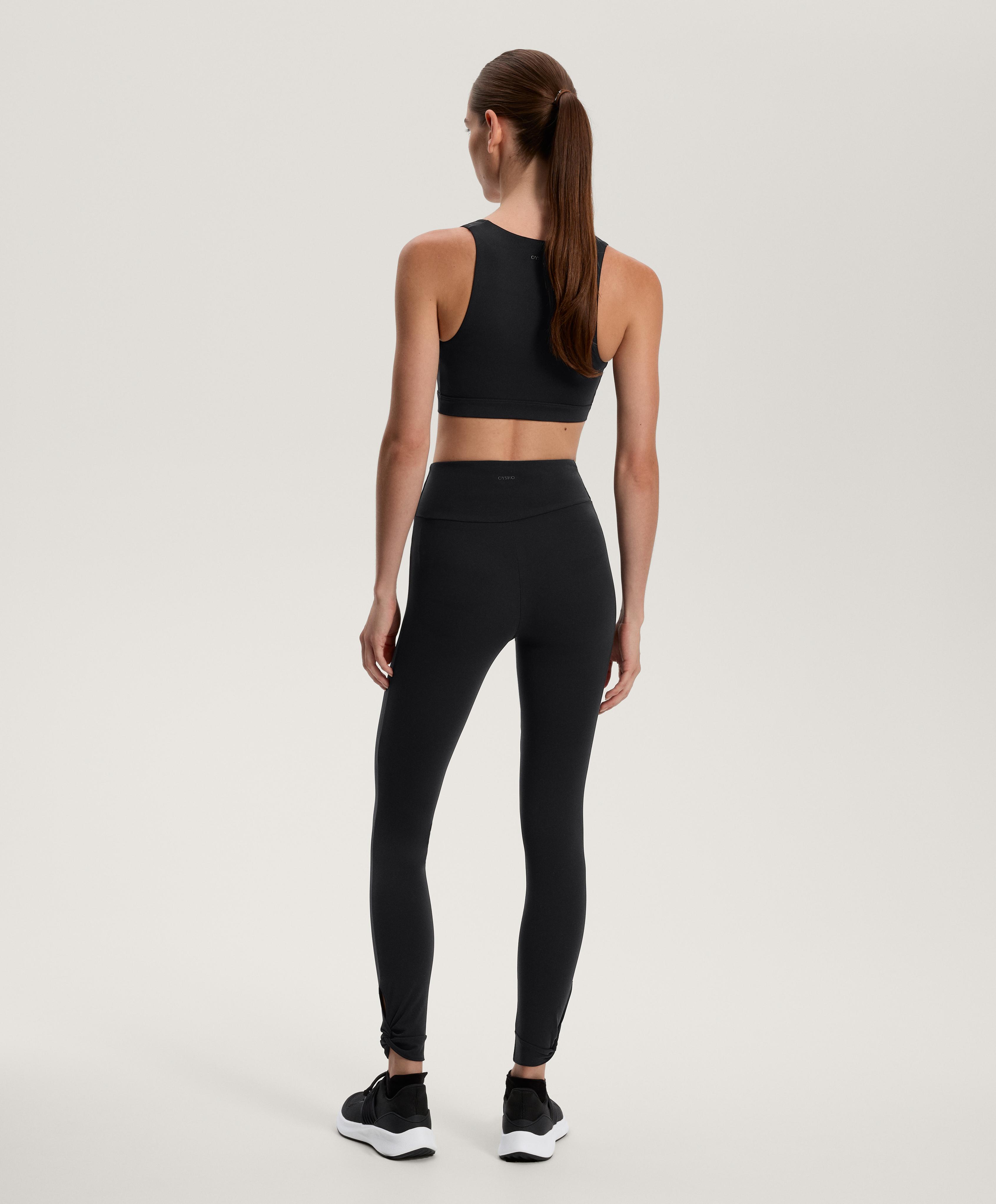 COMFORTLUX HIGH RISE ANKLE LENGTH KNOT LEGGINGS 65 CM