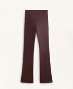 FLARE SUPER HIGH RISE COMFORTLUX TROUSERS WITH POCKETS