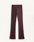 FLARE SUPER HIGH RISE COMFORTLUX TROUSERS WITH POCKETS