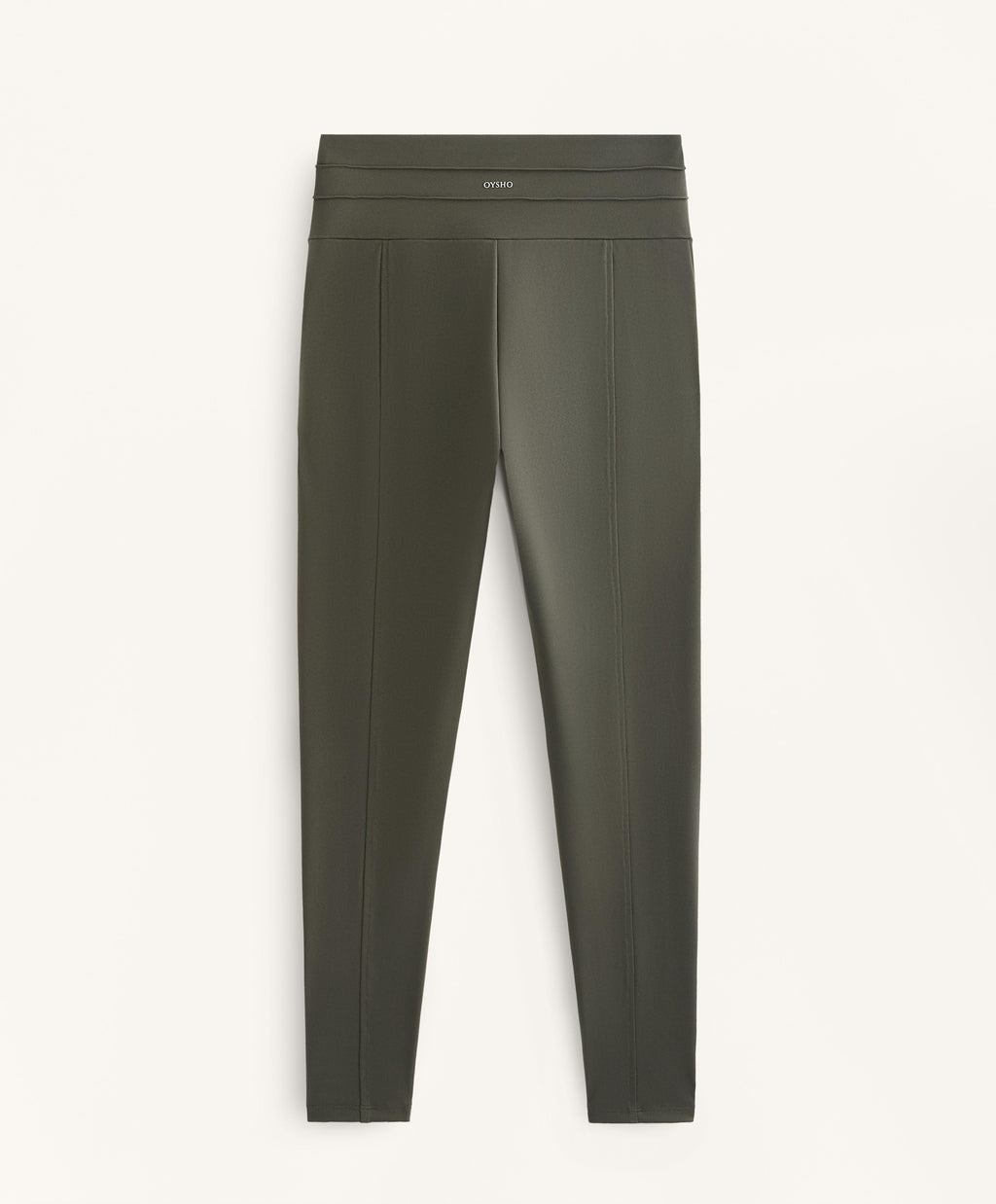 EVERMOVE HIGH RISE RIB ANKLE LENGTH LEGGINGS