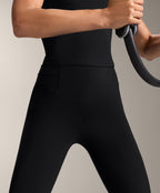 EVERMOVE HIGH RISE RIB ANKLE LENGTH LEGGINGS