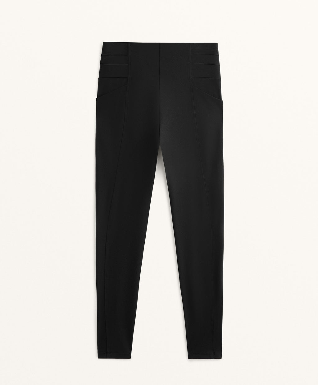 EVERMOVE HIGH RISE RIB ANKLE LENGTH LEGGINGS