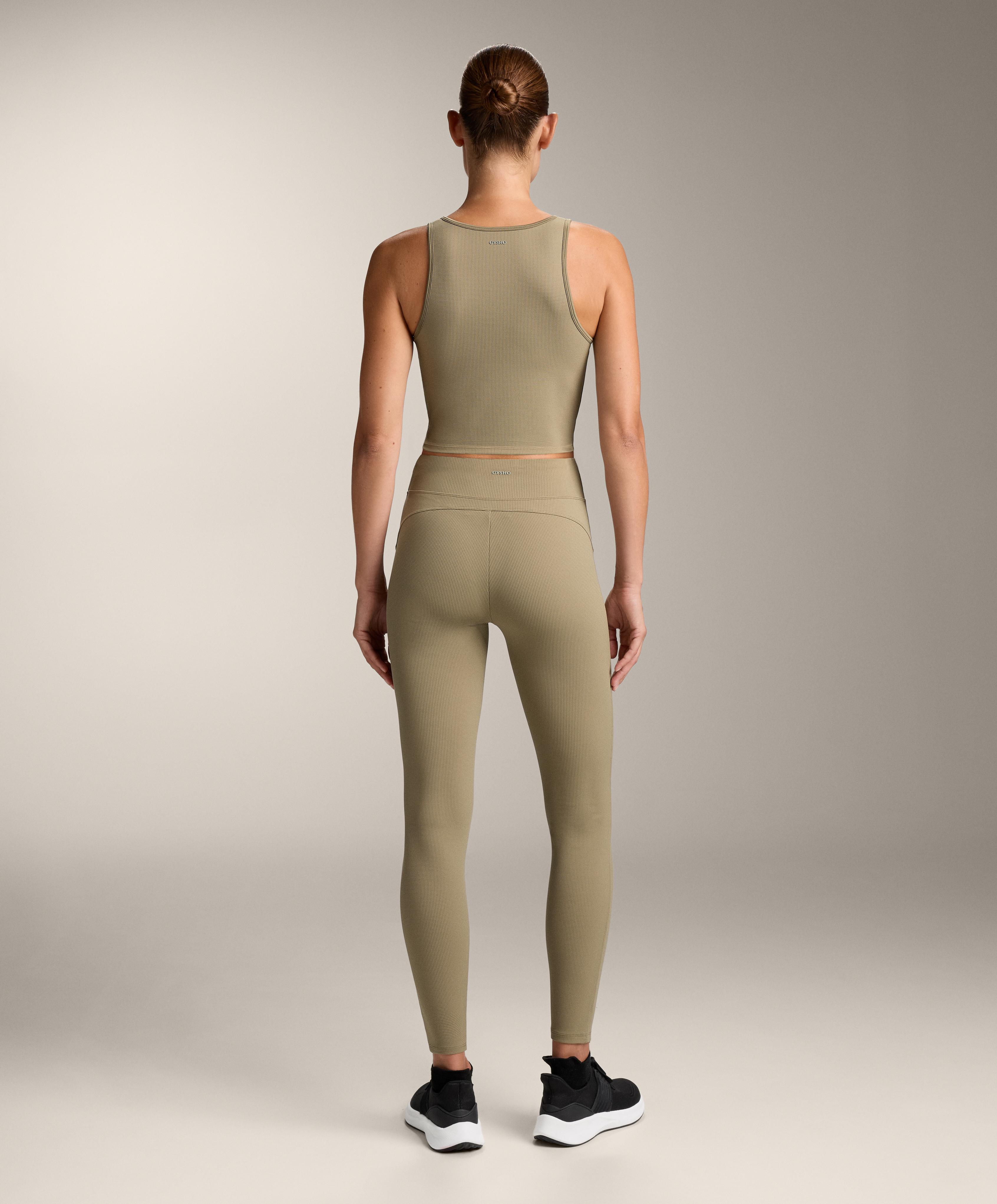 HIGH RISE WAFFLE 65CM LEGGINGS
