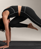 COMFORTLUX HIGH RISE PIPING 65 CM ANKLE LENGTH LEGGINGS