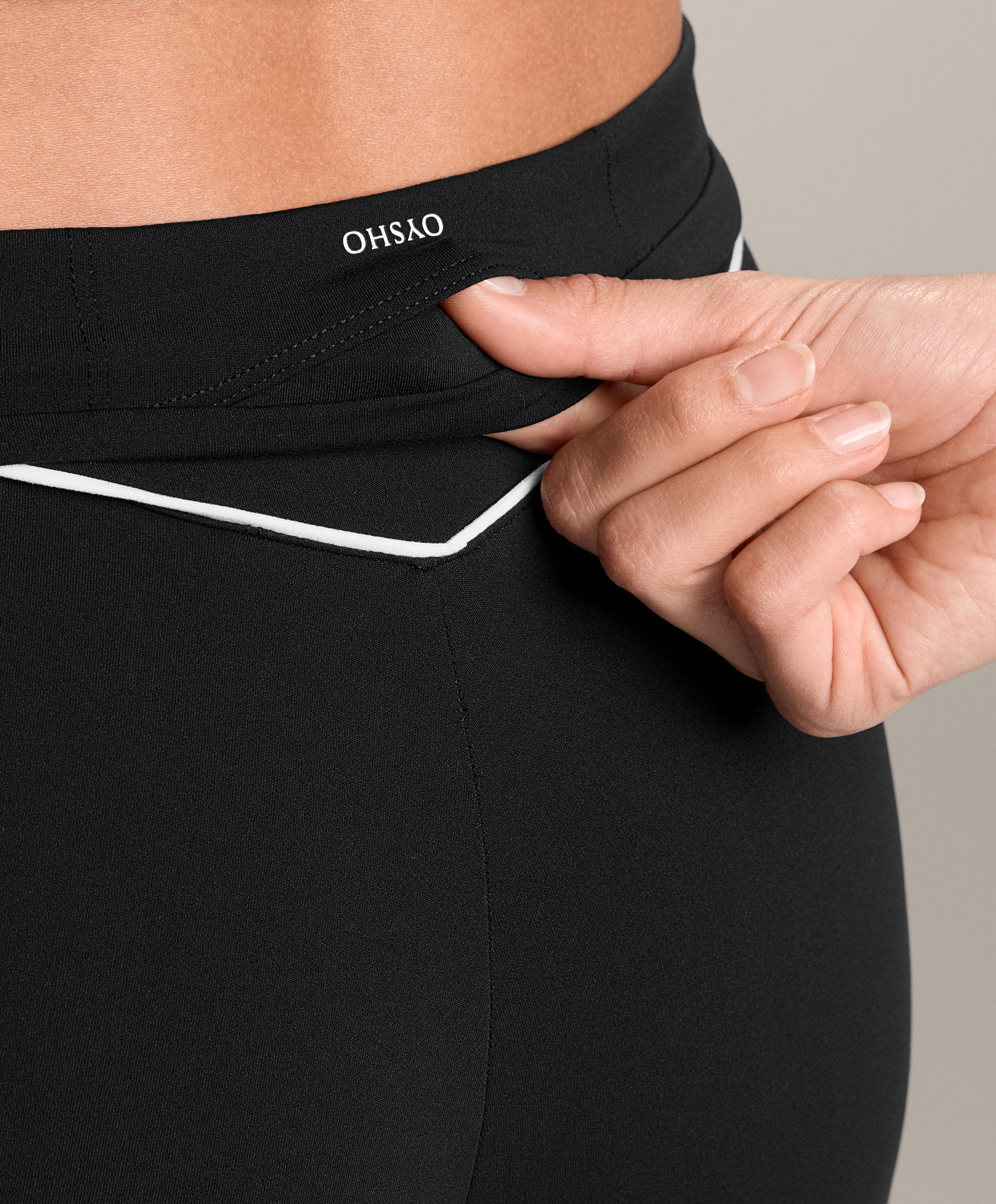 COMFORTLUX HIGH RISE PIPING 65 CM ANKLE LENGTH LEGGINGS