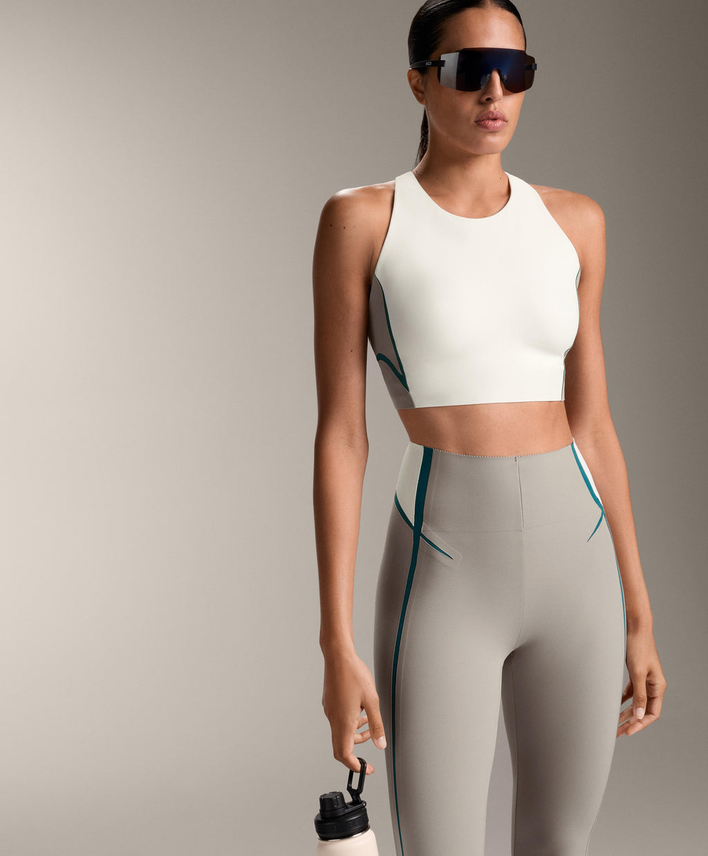 COMPRESSIVE CORE CONTROL HIGH RISE ANKLE LENGTH 65CM LEGGINGS