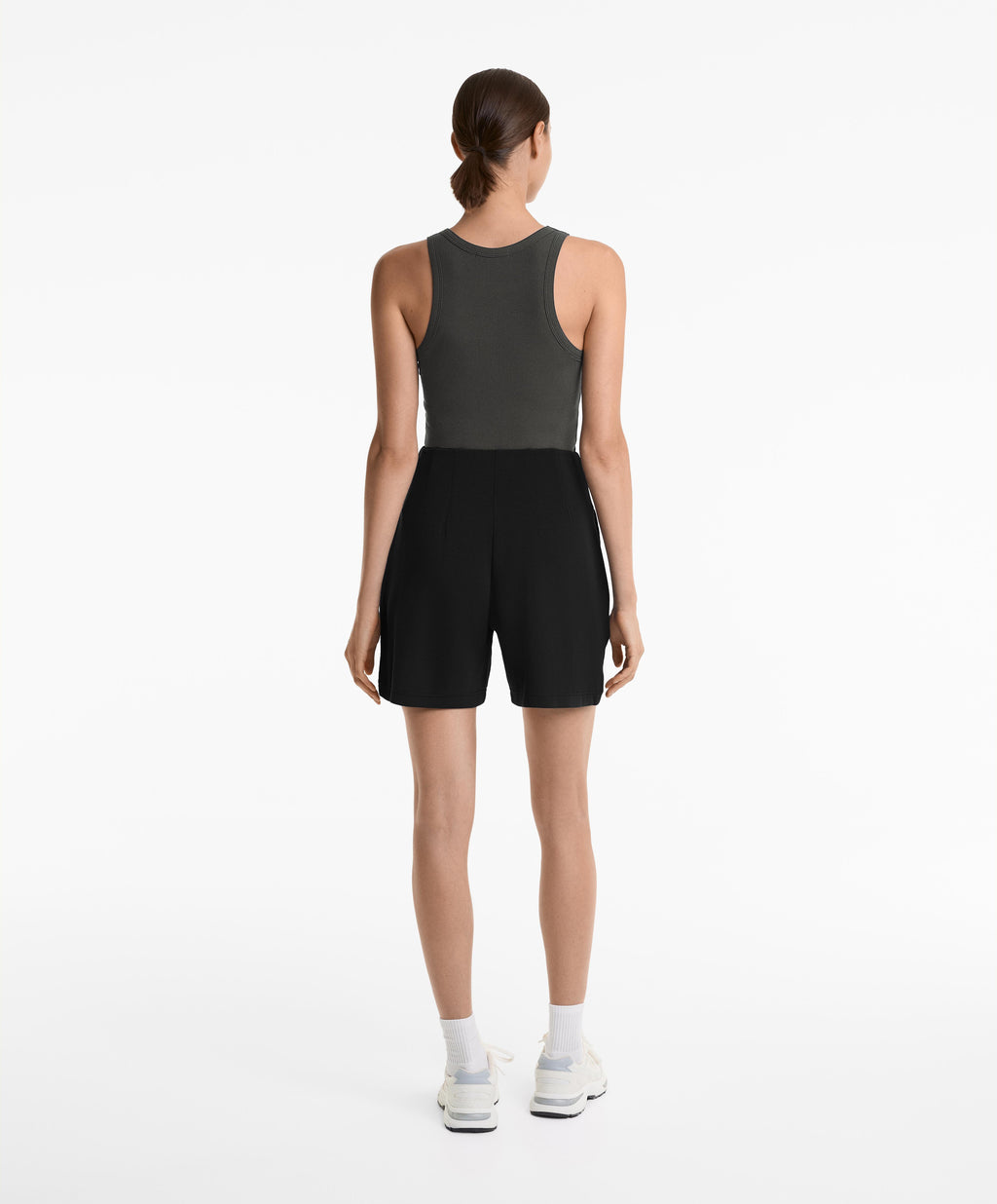 SUPER HIGH WAISTED BERMUDA SHORTS WITH SOFT FEEL MODAL