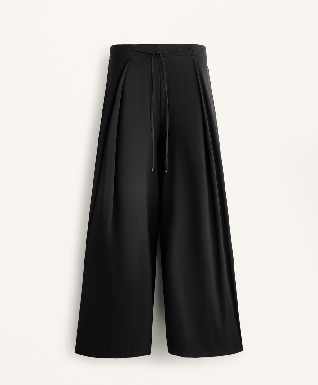 LIGHT TOUCH WIDE LEG PLEATED TROUSERS