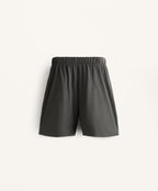 FLOWING PLEATED BERMUDA SHORTS WITH MODAL