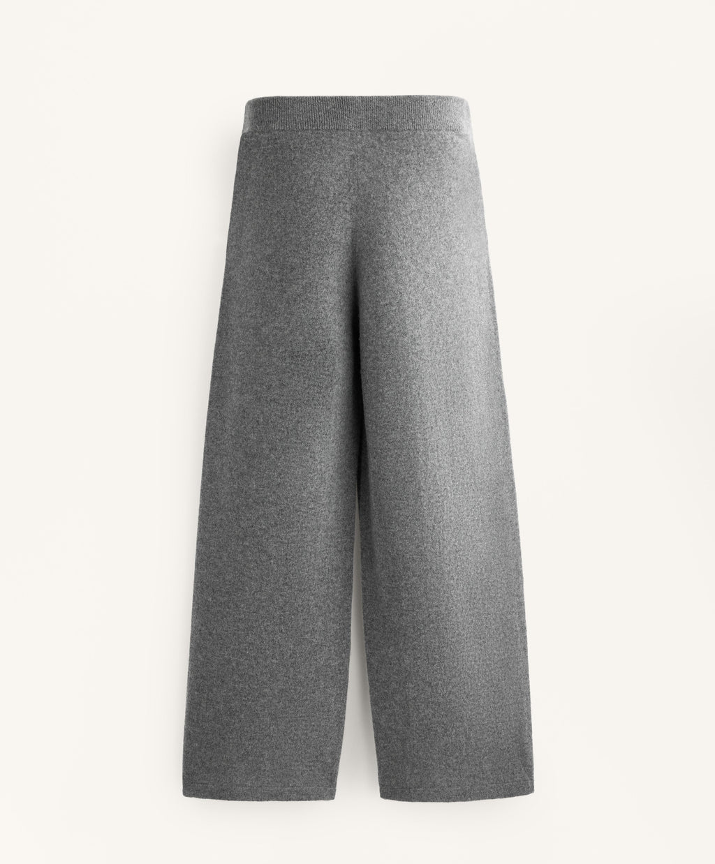 STRAIGHT LEG 100% CASHMERE TROUSERS