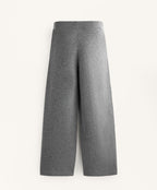 STRAIGHT LEG 100% CASHMERE TROUSERS