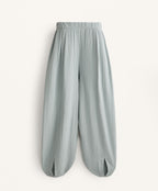 100% COTTON BALLOON TROUSERS