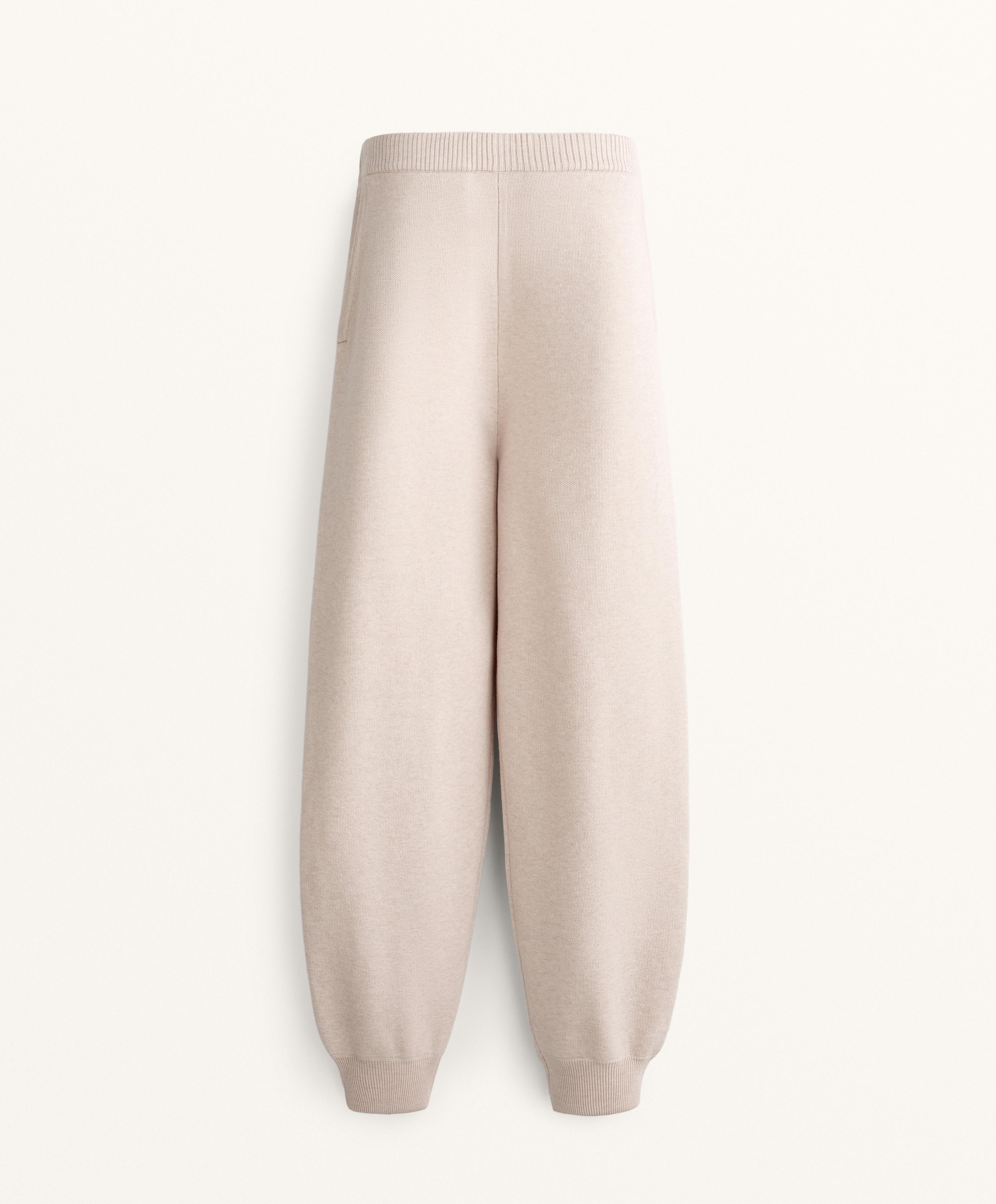 KNIT JOGGER TROUSERS