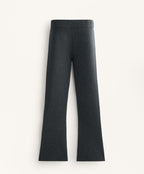 FLARE KNIT TROUSERS