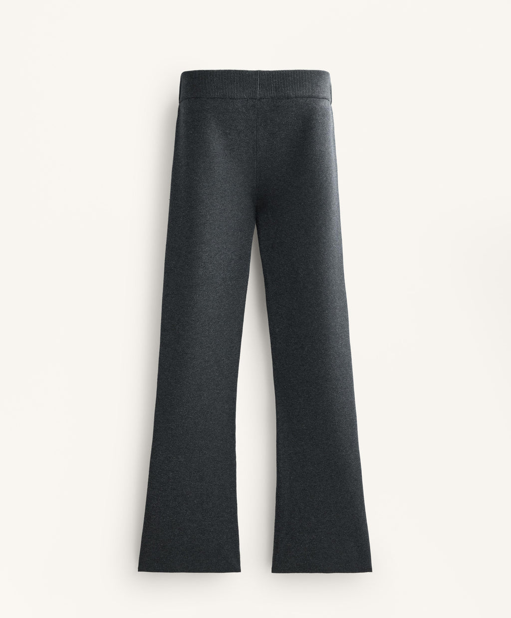 FLARE KNIT TROUSERS