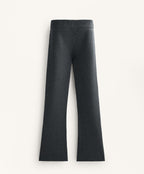 FLARE KNIT TROUSERS