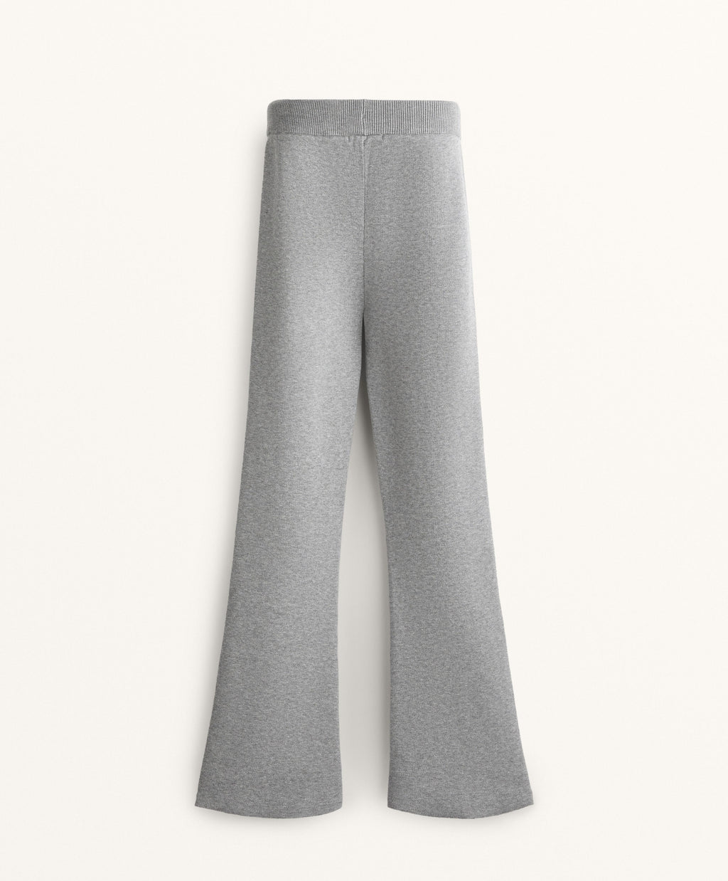 FLARE KNIT TROUSERS