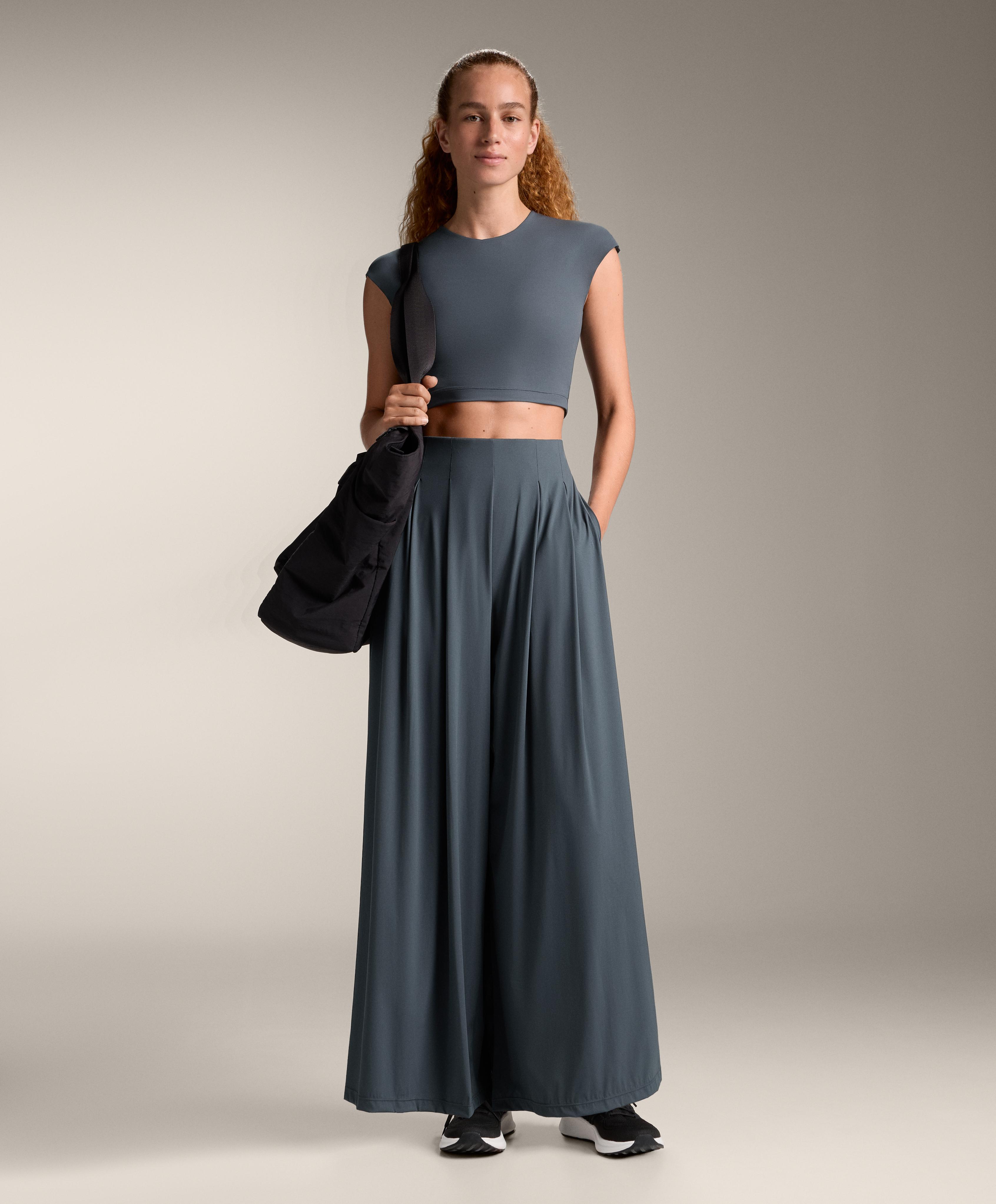 LIGHT TOUCH WIDE LEG TROUSERS