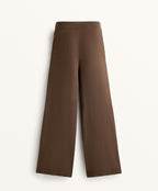 10% CASHMERE STRAIGHT KNIT TROUSERS