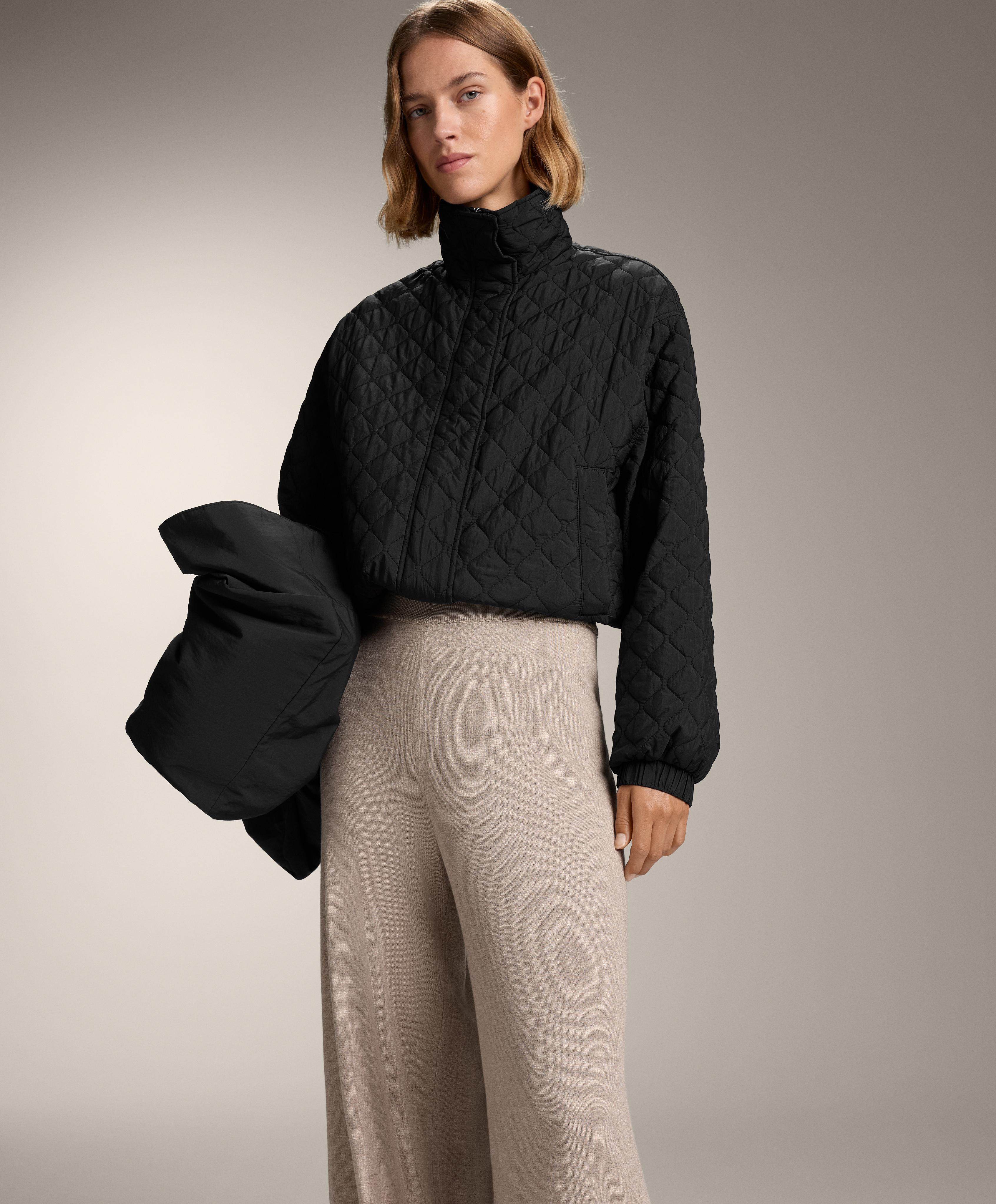 10% CASHMERE STRAIGHT KNIT TROUSERS