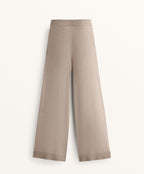 10% CASHMERE STRAIGHT KNIT TROUSERS
