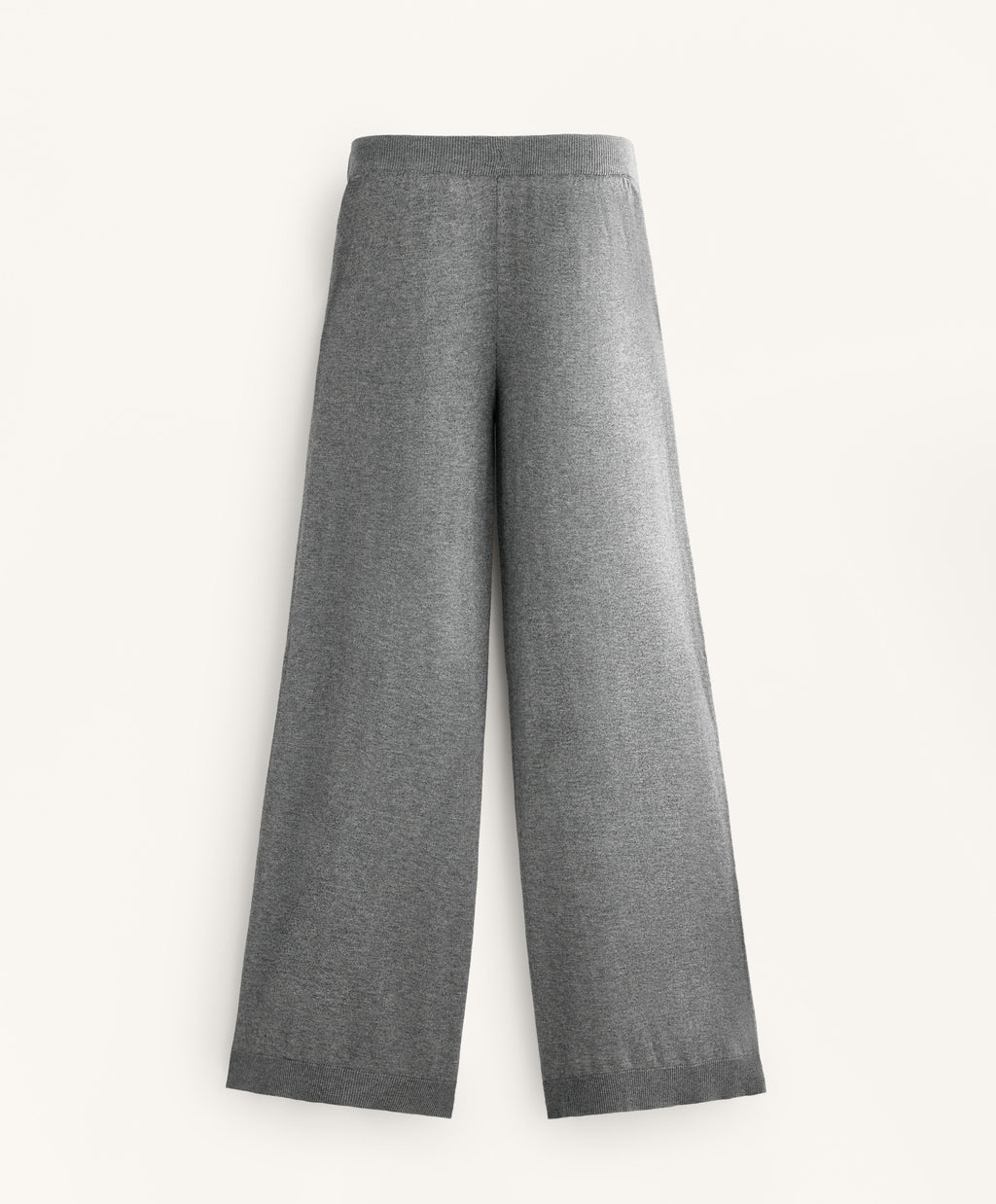 10% CASHMERE STRAIGHT KNIT TROUSERS