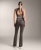 PERFECT ADAPT CROSS V WAIST FLARE TROUSERS