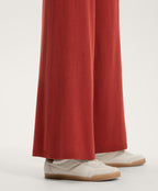 STRAIGHT FIT KNIT TROUSERS