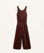 MODAL CROSSOVER BACK FLOWY MIDI JUMPSUIT