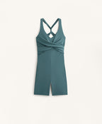 DRAPED LIGHT TOUCH SHORT JUMPSUIT