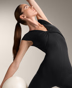 COMFORTLUX OPEN BACK LONG JUMPSUIT