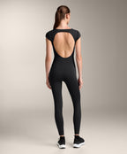 COMFORTLUX OPEN BACK LONG JUMPSUIT