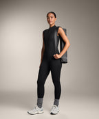 COMFORTLUX DRAPED NECK LONG JUMPSUIT