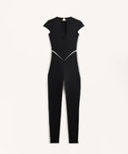 PERFECT ADAPT LONG JUMPSUIT WITH SIDE STRIPE
