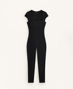 COMFORTLUX SQUARE NECK JUMPSUIT