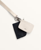 TWO PIECE WALLET WITH LANYARD